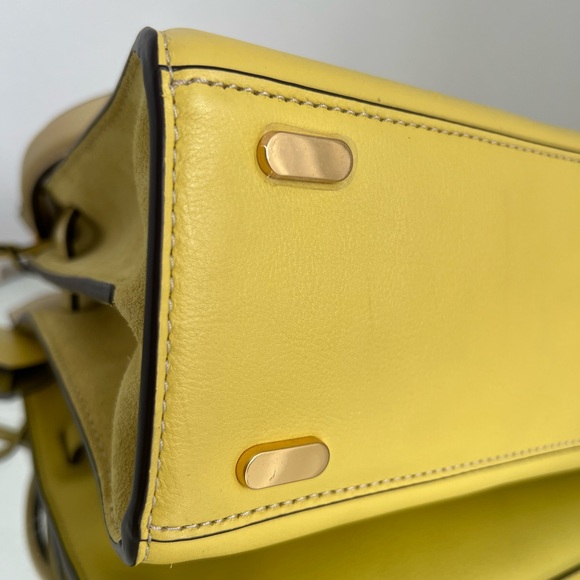 Like new TORY BURCH SMALL LEE RADZIWILL COLORBLOCK DOUBLE BAG $998 - Picture 9 of 13